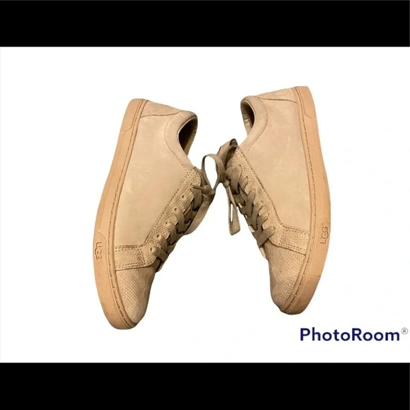 UGG Lace Up Reptile Print Sneaker  Sz 8.5 - Picture 3 of 9